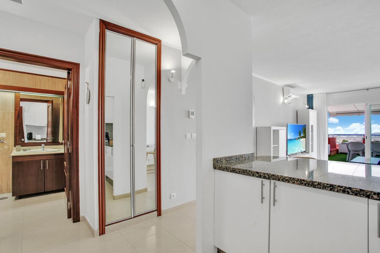 Wonderful View, Huge Terrace Solarium, Private Parking Appartamento Costa Adeje  Esterno foto